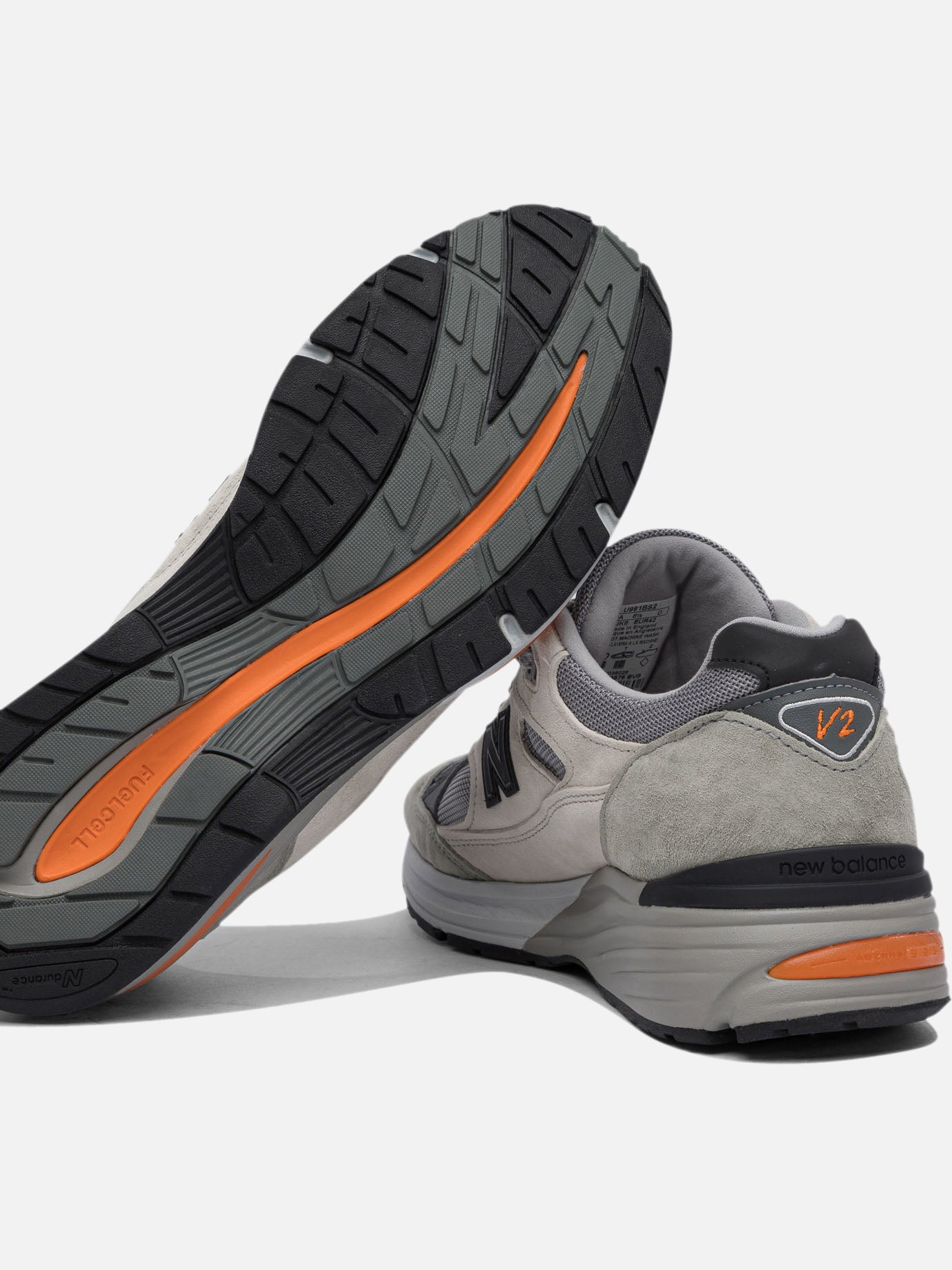 Low top sneakers 70% leather 30% mesh - 100% rubber Grey - New Balance Men | PDP | VIETTI Online Store | Zoom-Modal_5