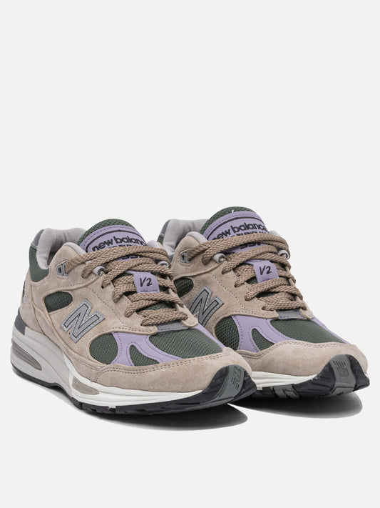 Low top sneakers 80% leather 20% mesh - 100% rubber Beige - New Balance Men | PLP | VIETTI Online Store | 2