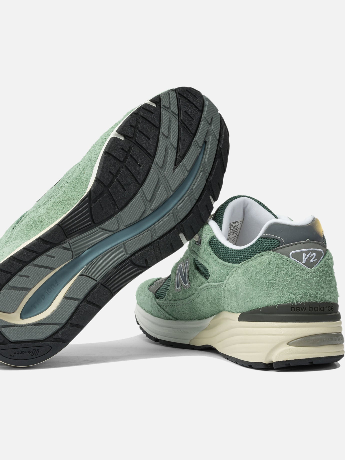 Low top sneakers 50% mesh 50% leather - 100% rubber Green - New Balance Men | PDP | VIETTI Online Store | Zoom-Modal_5