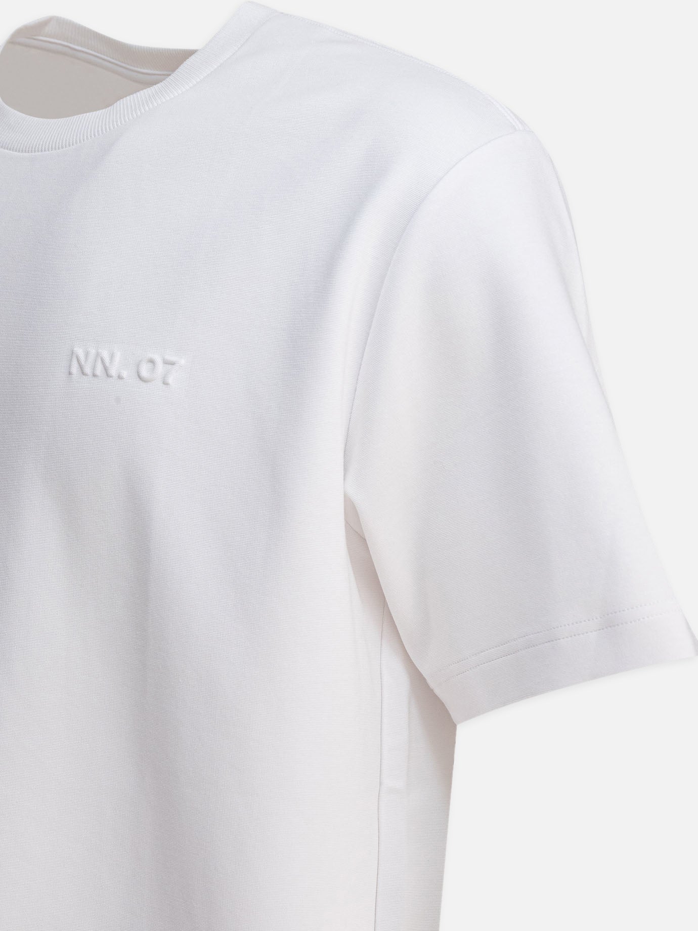 Crewneck t-shirts Solid colour White - NN.07 Men | PDP | VIETTI Online Store | Zoom-Modal_4