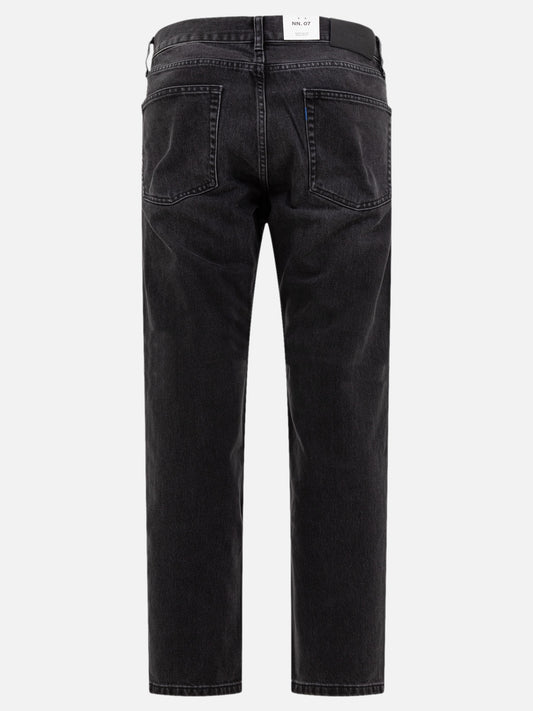 Jeans a gamba dritta Solid colour Nero - NN.07 Uomo | PLP | VIETTI Online Store | 2