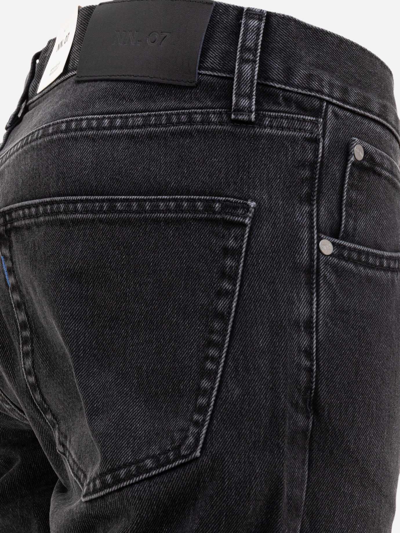 Jeans a gamba dritta Solid colour Nero - NN.07 Uomo | PDP | VIETTI Online Store | Zoom-Modal_4