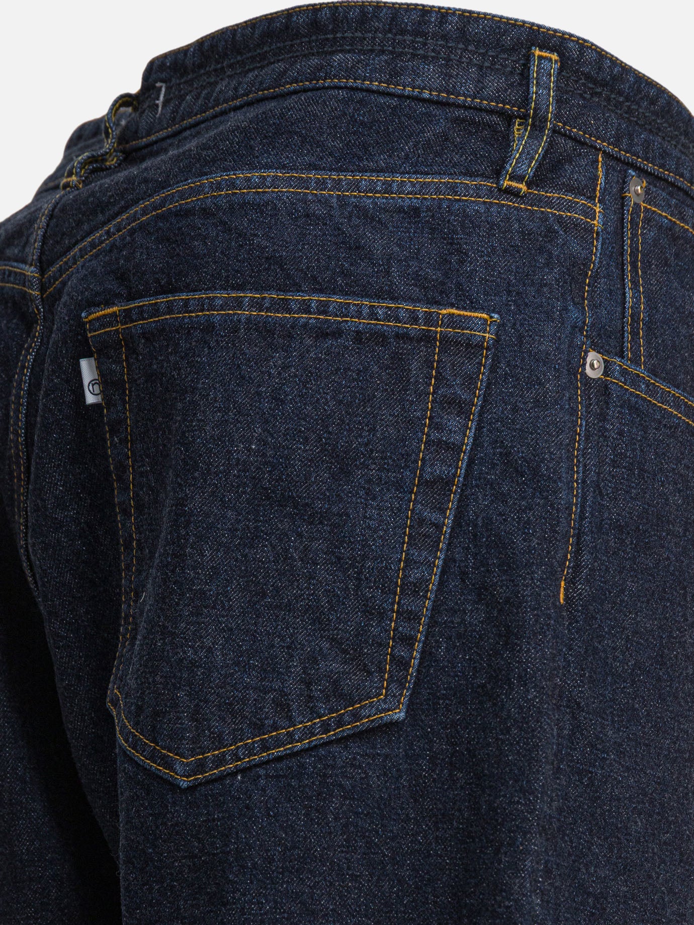 Straight-leg jeans Solid colour Blue - nonnative Men | PDP | VIETTI Online Store | Zoom-Modal_4