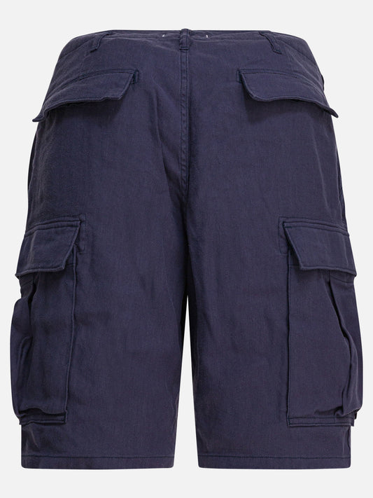 Cargo shorts Solid colour Blue - nonnative Men | PLP | VIETTI Online Store | 2