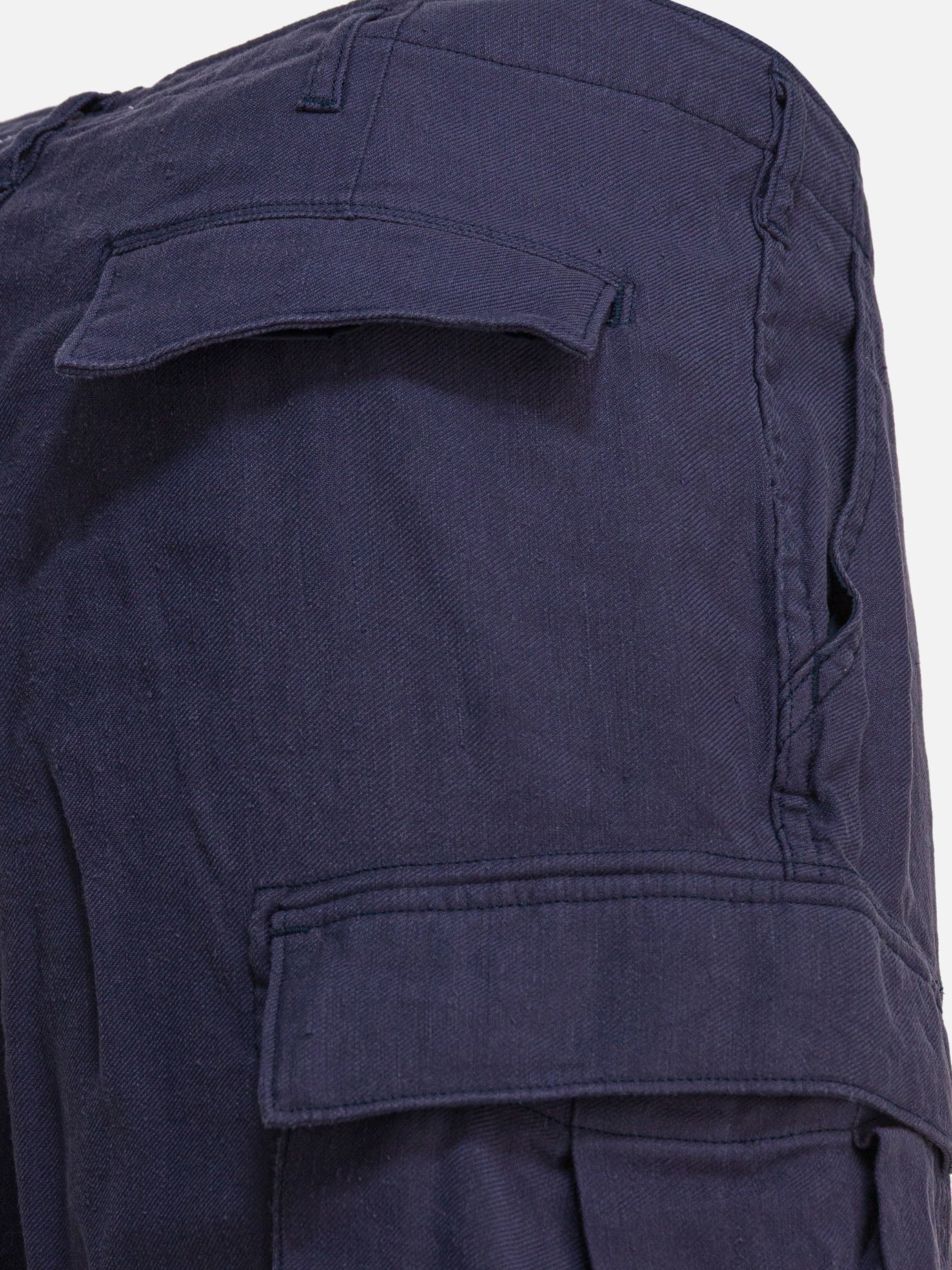 Cargo shorts Solid colour Blue - nonnative Men | PDP | VIETTI Online Store | Zoom-Modal_4