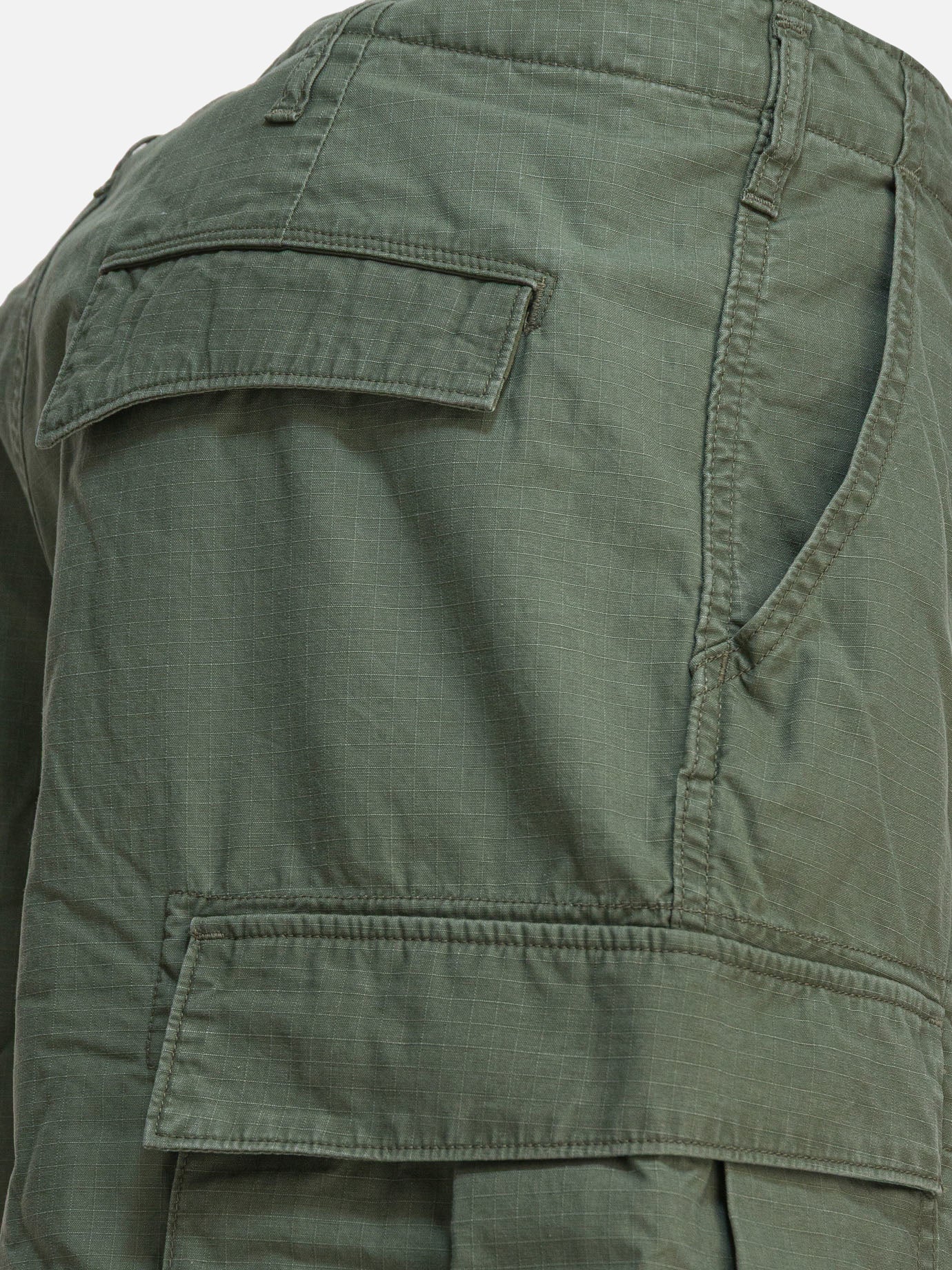 Cargo shorts Solid colour Green - nonnative Men | PDP | VIETTI Online Store | Zoom-Modal_4