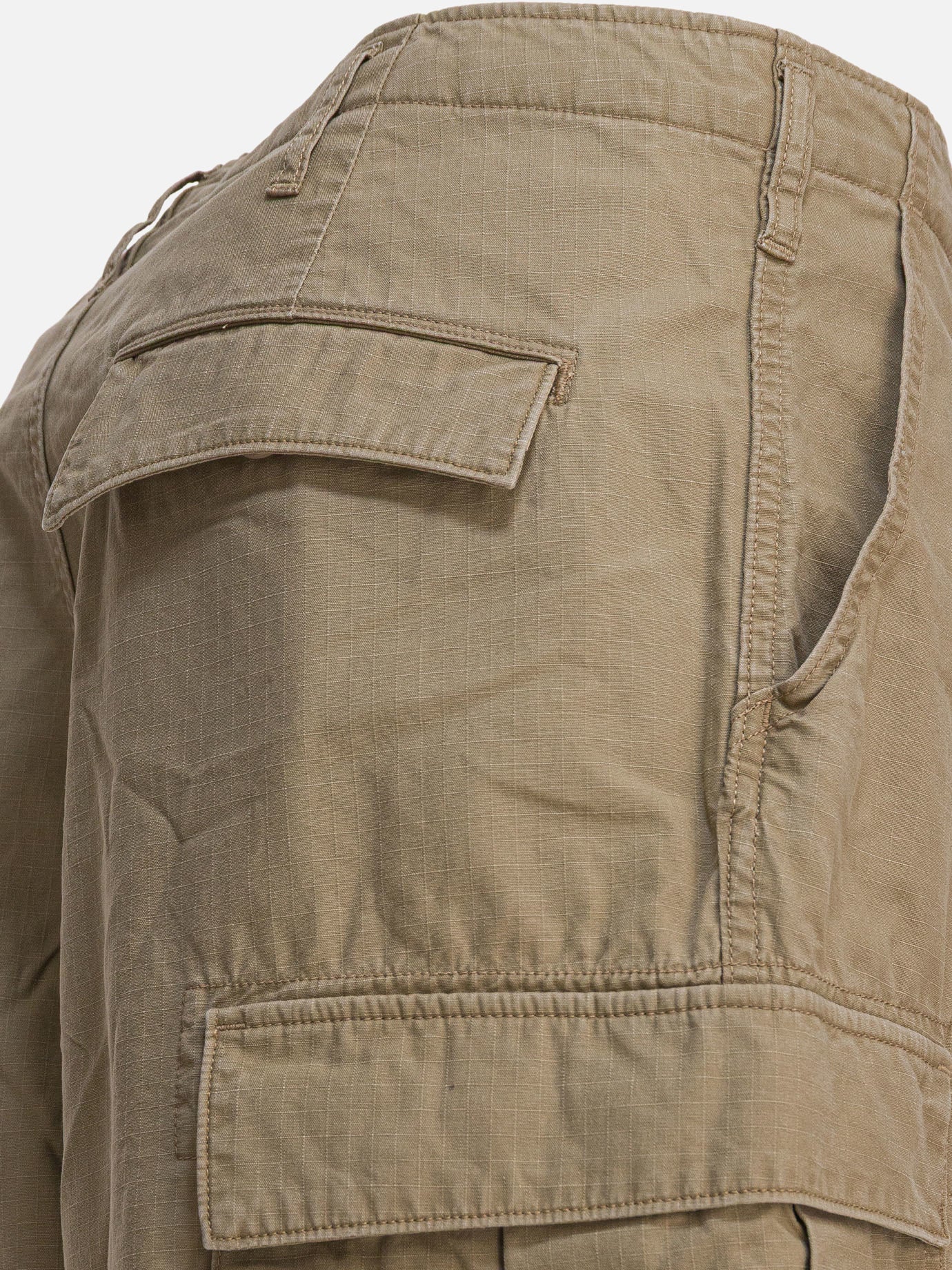 Cargo shorts Solid colour Beige - nonnative Men | PDP | VIETTI Online Store | Zoom-Modal_4