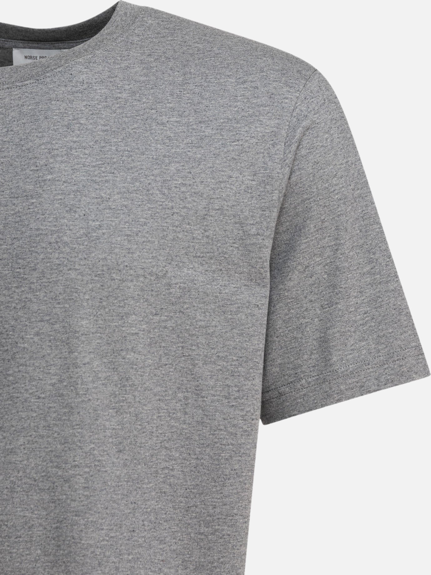 Crewneck t-shirts Solid colour Grey - Norse Projects Men | PDP | VIETTI Online Store | Zoom-Modal_4