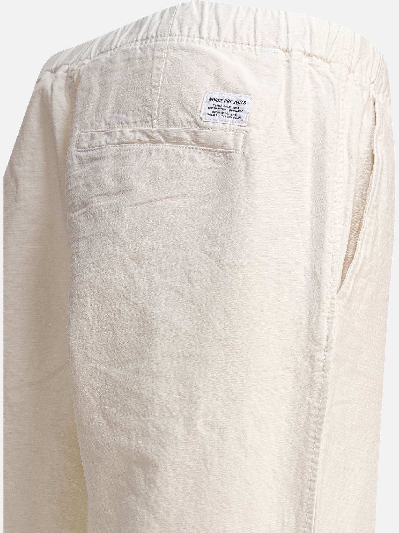 Leisure trousers Solid colour White - Norse Projects Men | PDP | VIETTI Online Store | Zoom-Modal_4