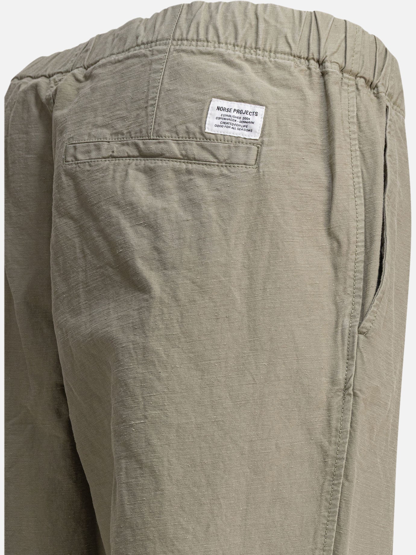 Leisure trousers Solid colour Green - Norse Projects Men | PDP | VIETTI Online Store | Zoom-Modal_4