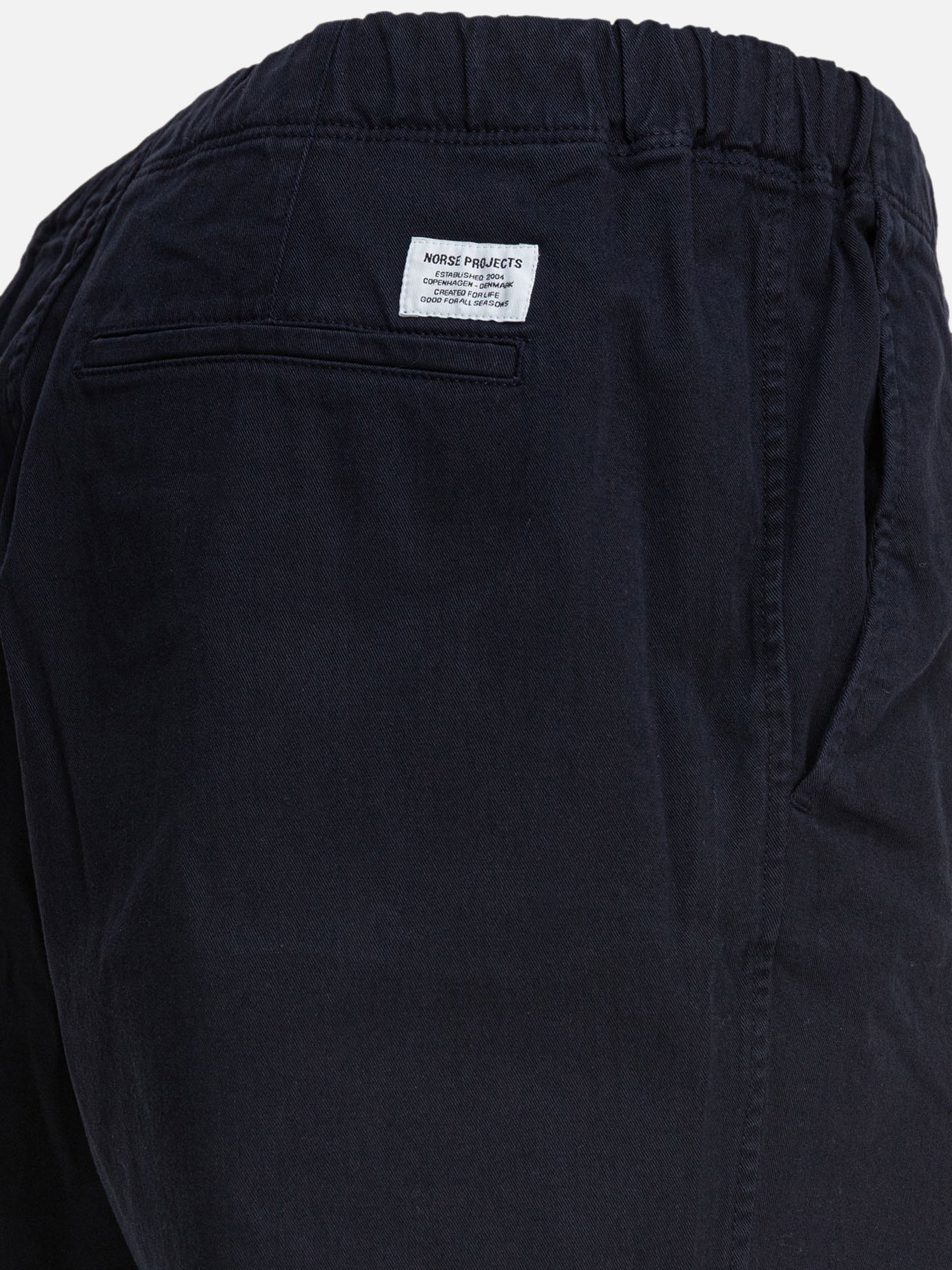 Five pockets shorts Solid colour Blue - Norse Projects Men | PDP | VIETTI Online Store | Zoom-Modal_4