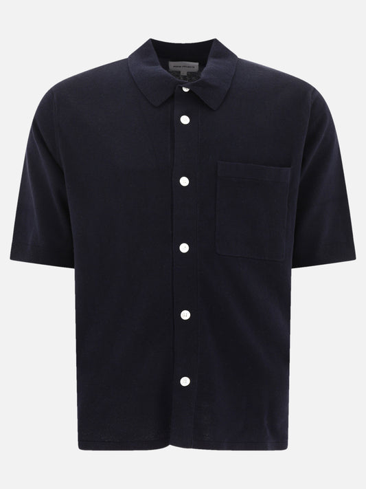 Norse Projects "Rollo" Shirt Blue