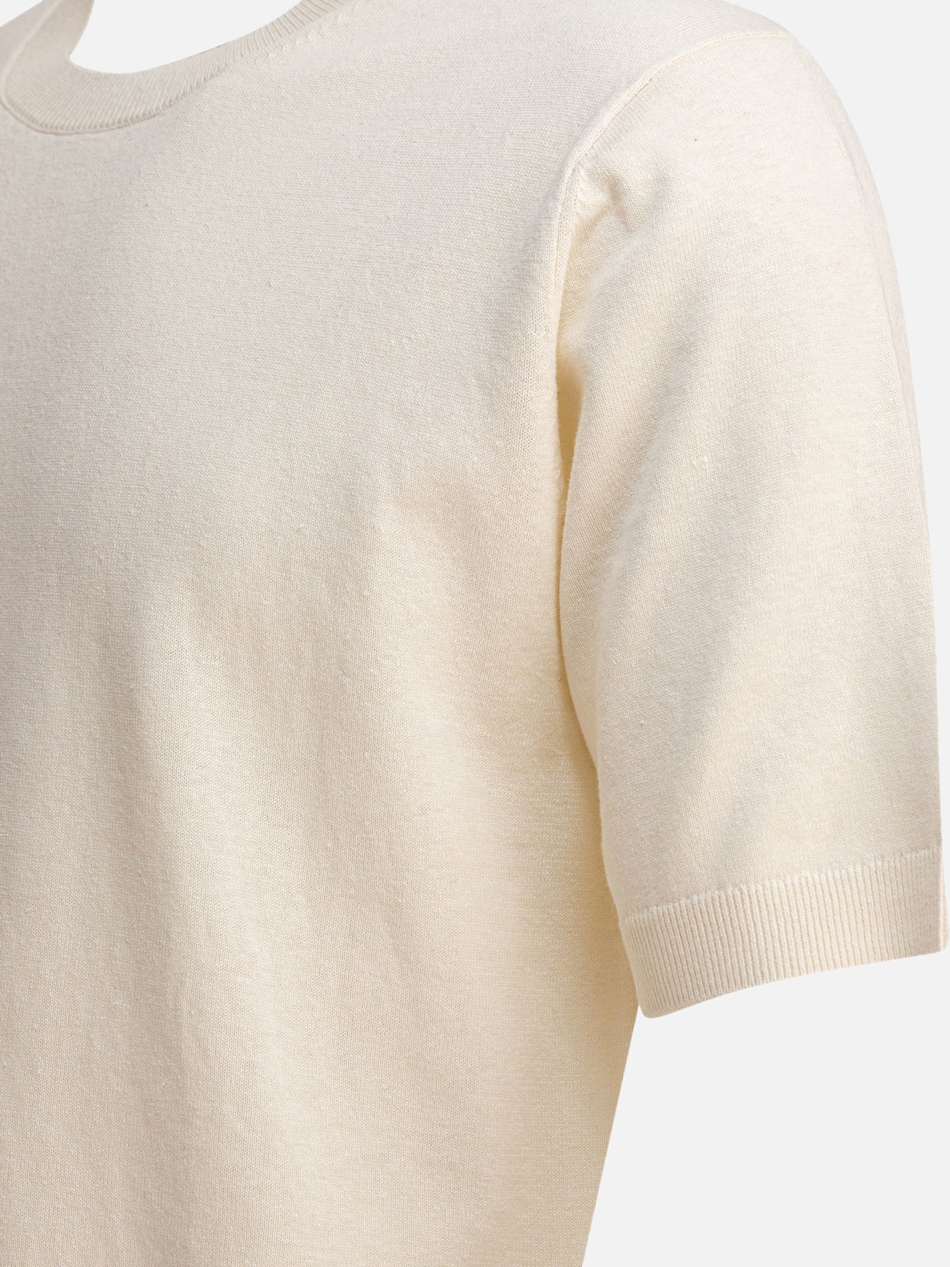 Crewneck t-shirts Solid colour Beige - Norse Projects Men | PDP | VIETTI Online Store | Zoom-Modal_4
