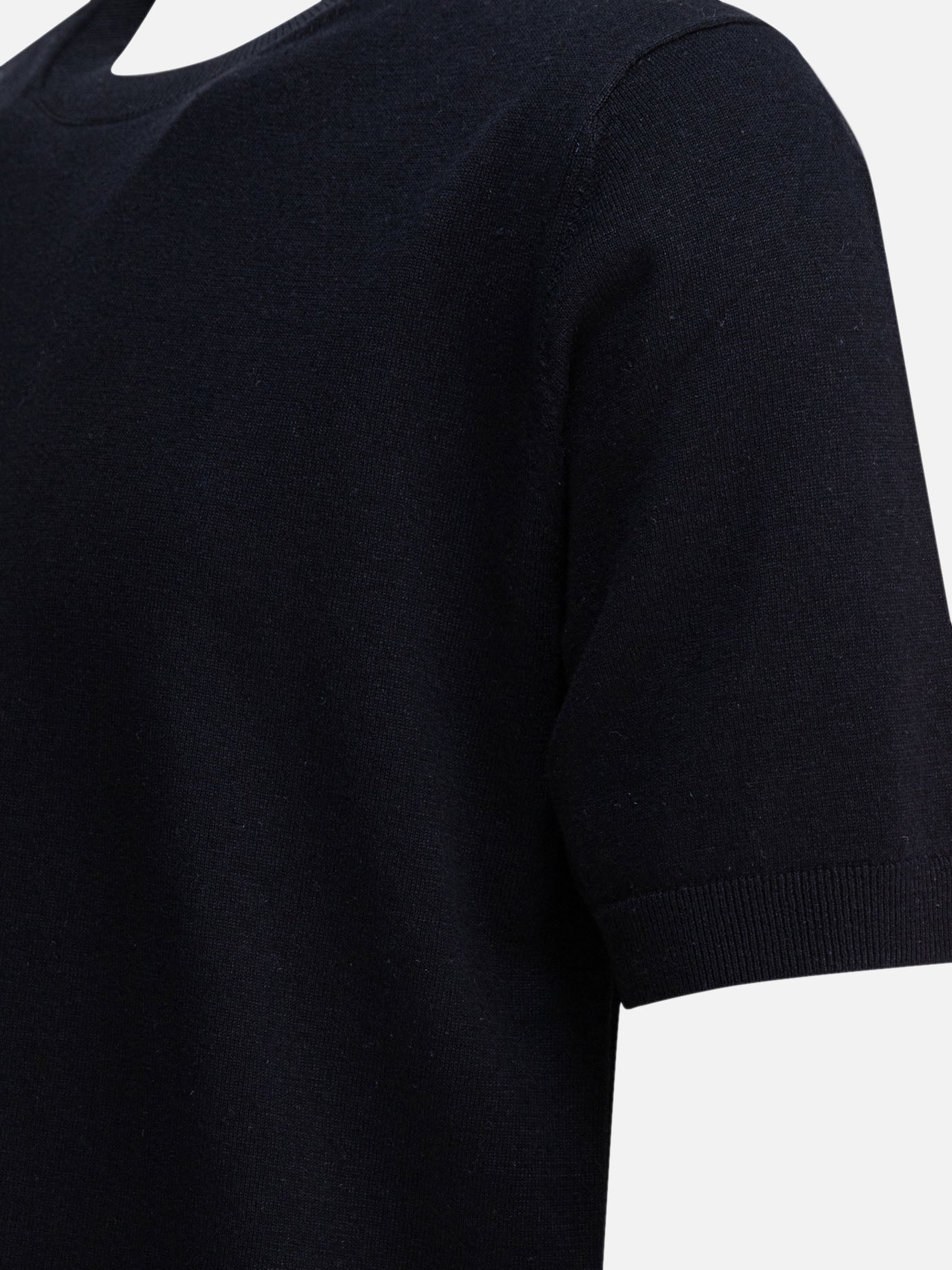 Crewneck t-shirts Solid colour Blue - Norse Projects Men | PDP | VIETTI Online Store | Zoom-Modal_4