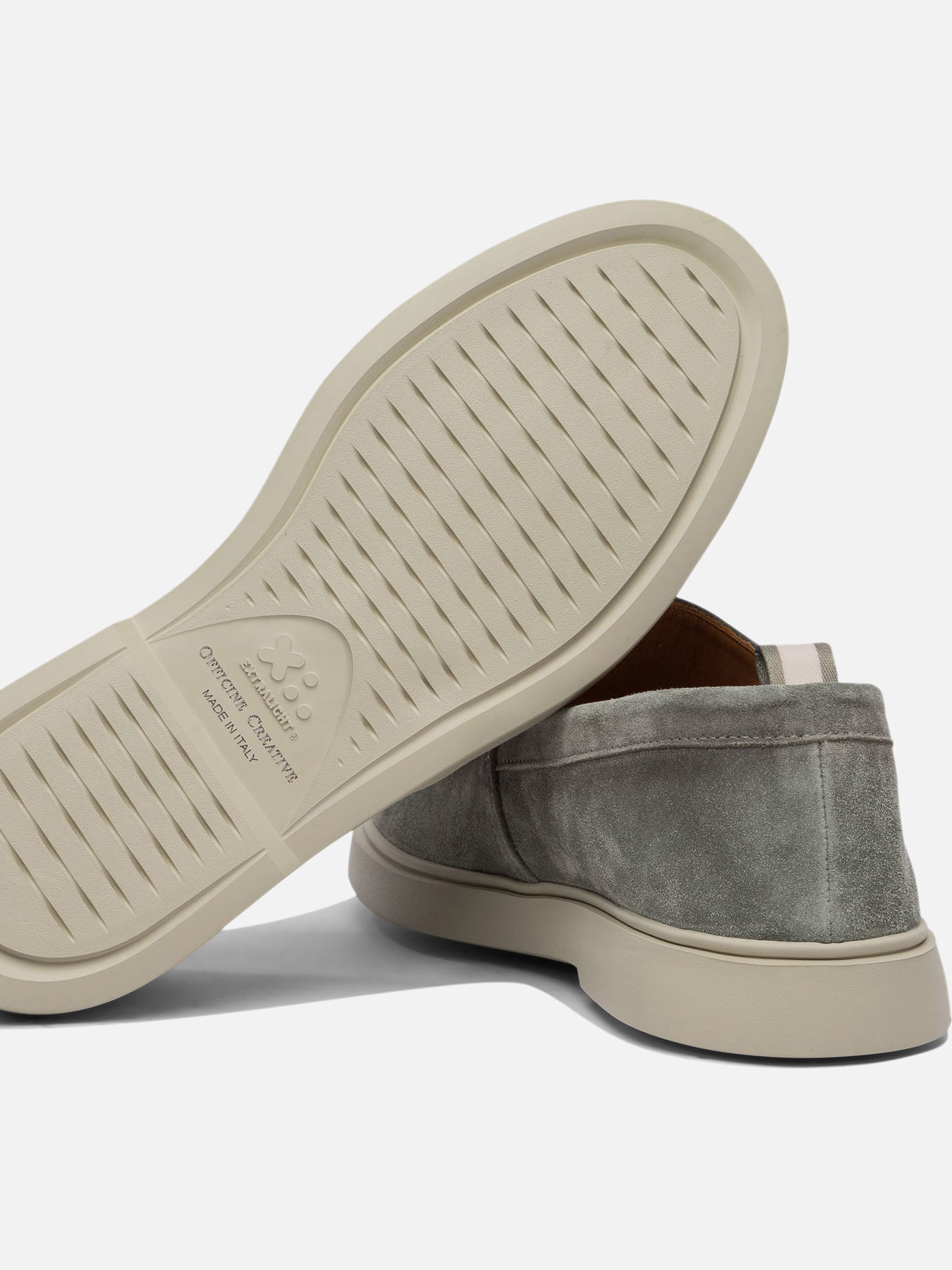 Loafers 100% calf leather - 100% rubber Grey - Officine Creative Men | PDP | VIETTI Online Store | Zoom-Modal_5