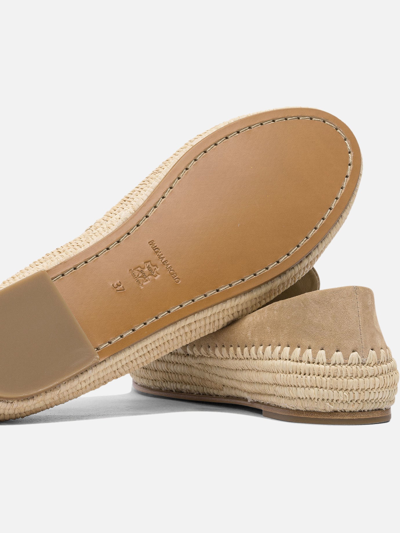 Loafers 100% cow leather - 100% cow leather Beige - Paloma Barceló Women | PDP | VIETTI Online Store | Zoom-Modal_5