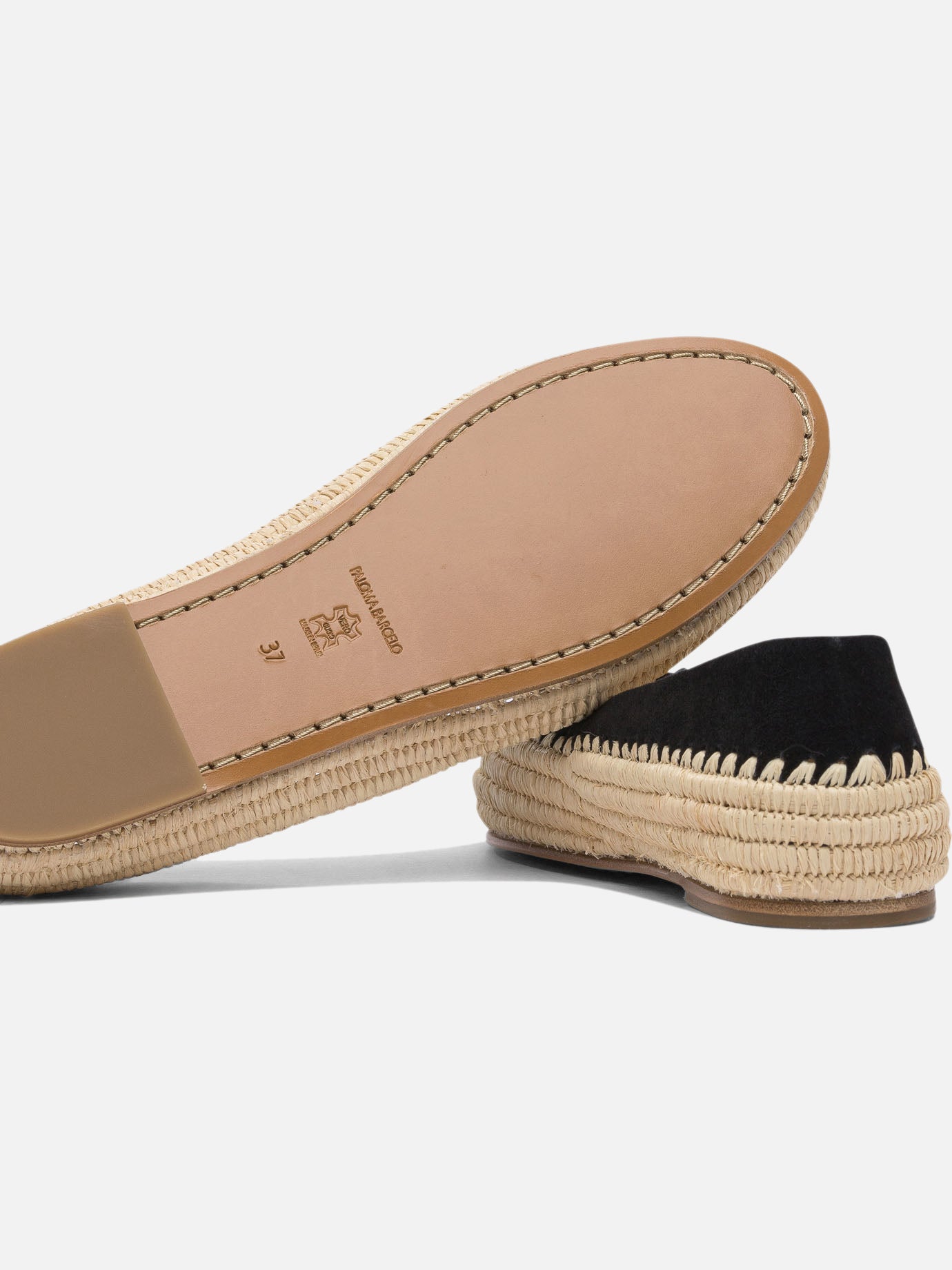 Classic ballet flats 100% cow leather - 100% cow leather Black - Paloma Barceló Women | PDP | VIETTI Online Store | Zoom-Modal_5