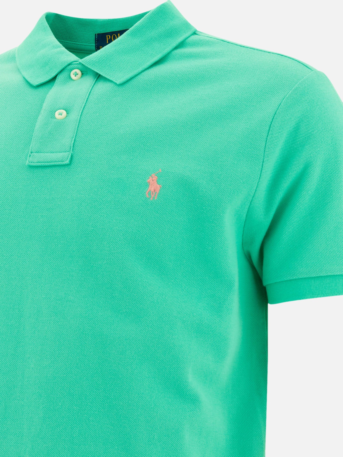 Polo shirts with buttons Logo Green - Polo Ralph Lauren Men | PDP | VIETTI Online Store | Zoom-Modal_4