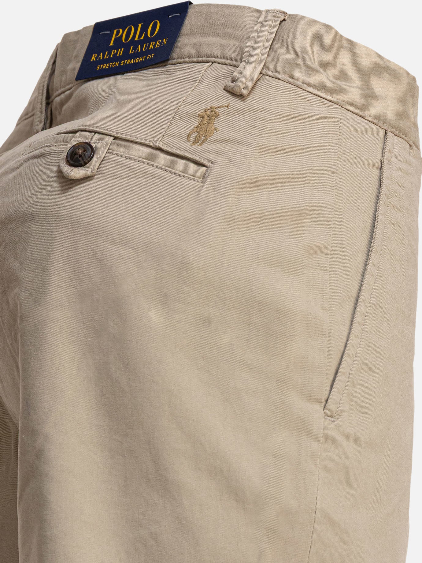 Five pockets shorts Solid colour Beige - Polo Ralph Lauren Men | PDP | VIETTI Online Store | Zoom-Modal_4