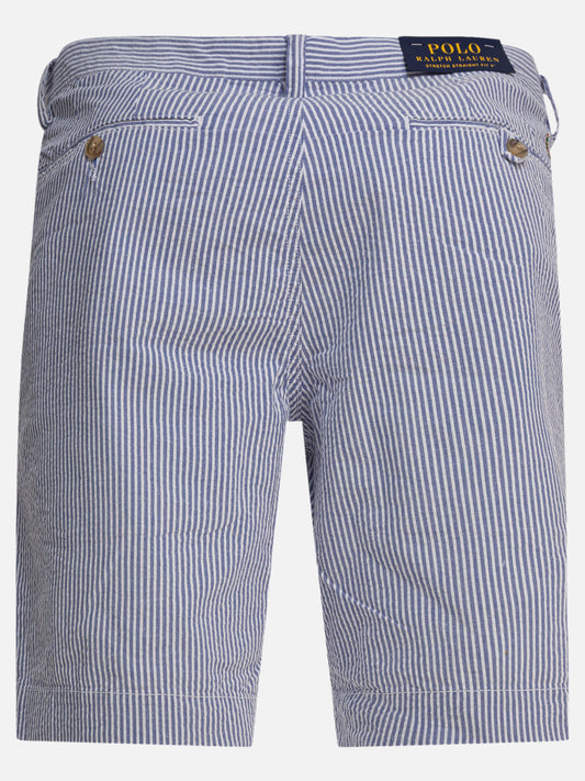 Five pockets shorts Striped Blue - Polo Ralph Lauren Men | PLP | VIETTI Online Store | 2