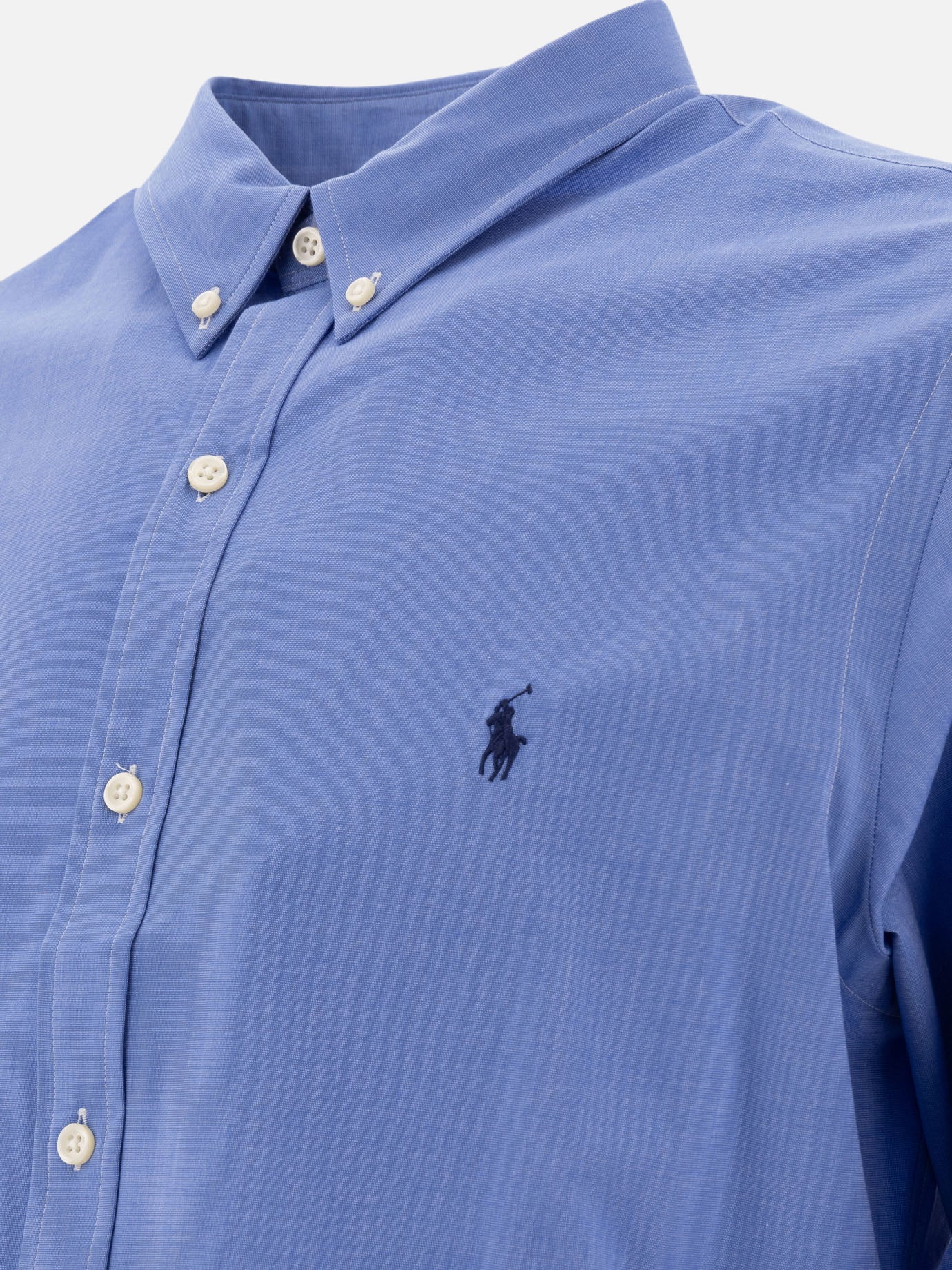 Casual shirts Solid colour Blue - Polo Ralph Lauren Men | PDP | VIETTI Online Store | Zoom-Modal_4