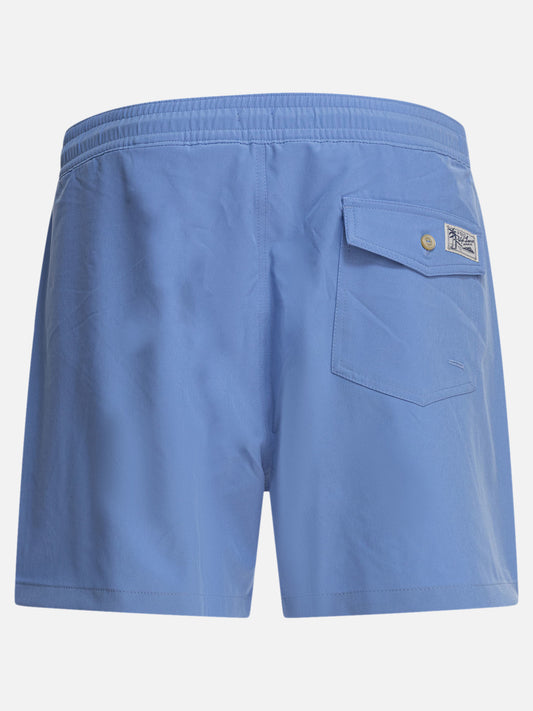 Short da mare Logo Azzurro - Polo Ralph Lauren Uomo | PLP | VIETTI Online Store | 2
