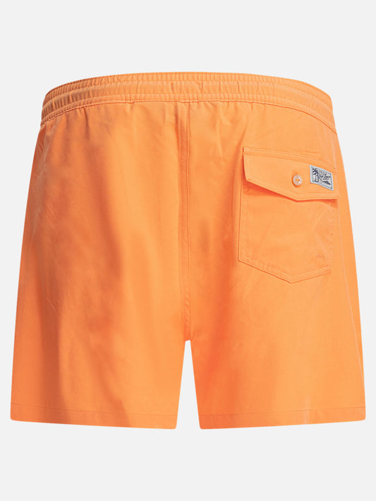 Short da mare Logo Arancione - Polo Ralph Lauren Uomo | PLP | VIETTI Online Store | 2