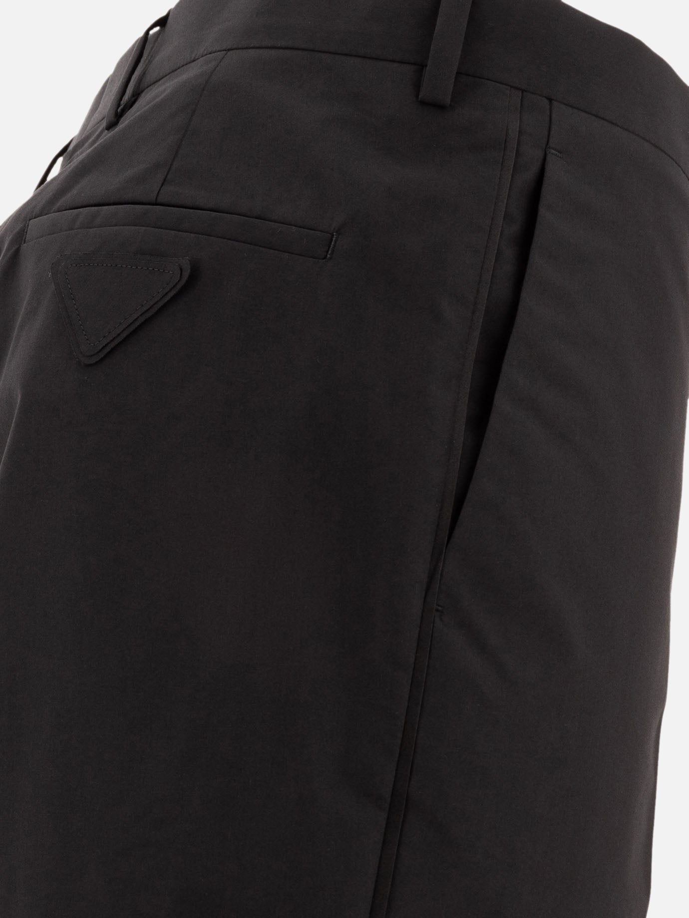 Leisure trousers Solid colour Black - Prada Men | PDP | VIETTI Online Store | Zoom-Modal_4