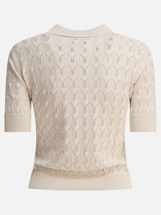 Polo shirts with buttons Solid colour Beige - Rakkì Women | PLP | VIETTI Online Store | 2