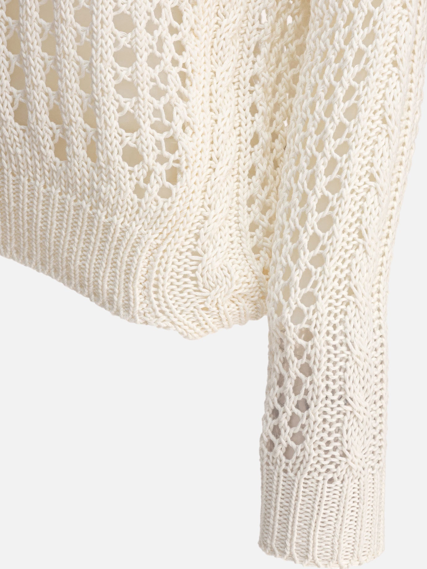 Crewneck sweaters Textured knit White - Rakkì Women | PDP | VIETTI Online Store | Zoom-Modal_4