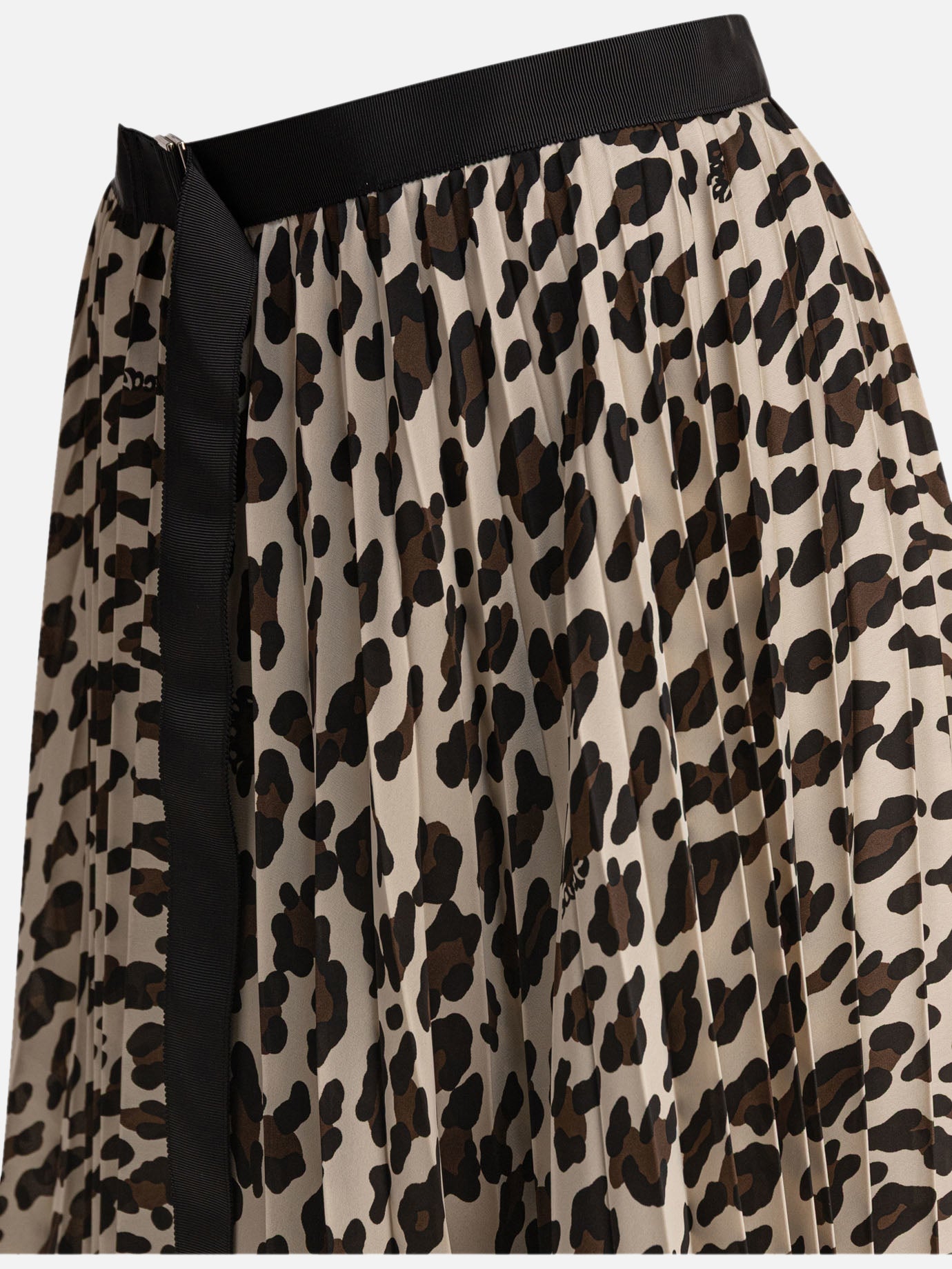 Long skirts Animal print Beige - Sacai Women | PDP | VIETTI Online Store | Zoom-Modal_4