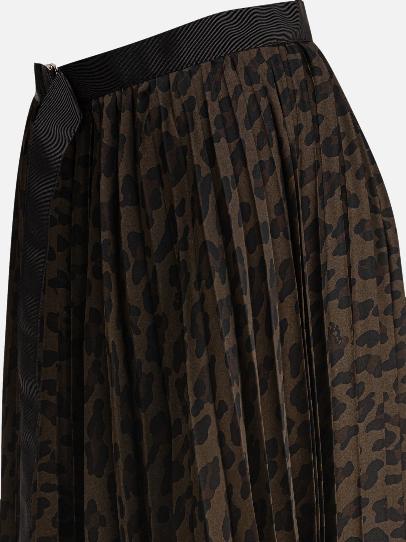 Long skirts Animal print Brown - Sacai Women | PDP | VIETTI Online Store | Zoom-Modal_4