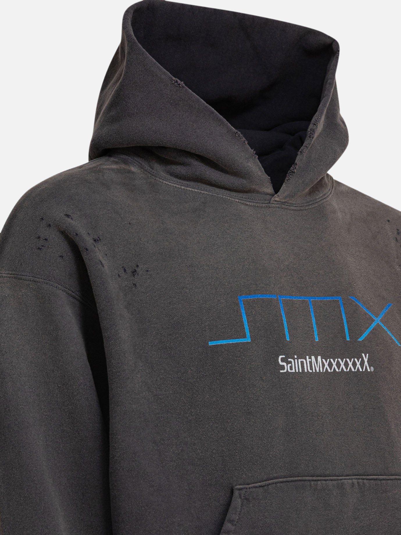 Hoodies Logo Black - ©SAINT M×××××× Men | PDP | VIETTI Online Store | Zoom-Modal_4