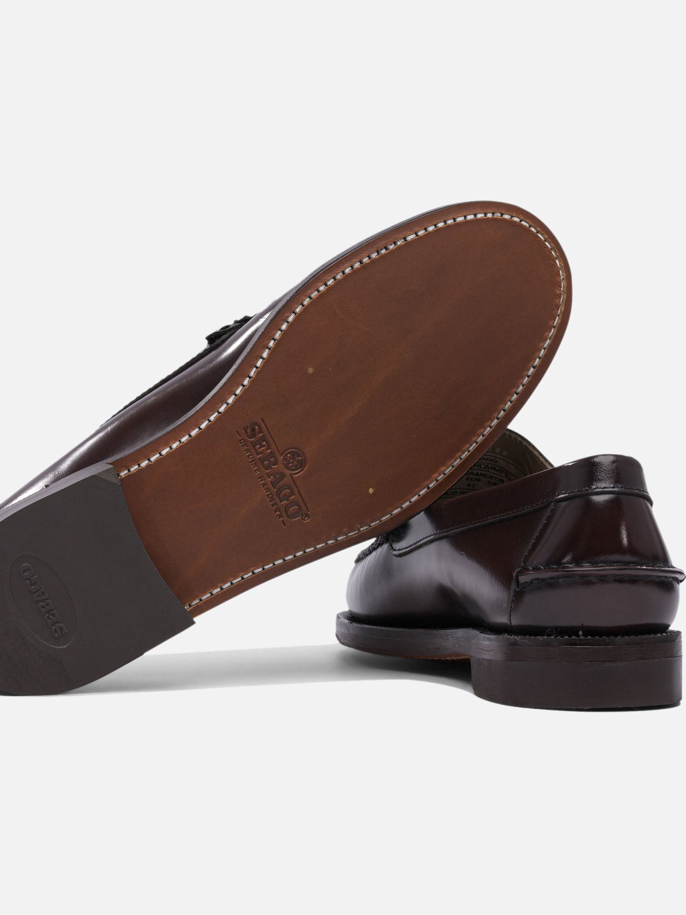 Loafers 100% leather - 100% leather Brown - Sebago Men | PDP | VIETTI Online Store | Zoom-Modal_5