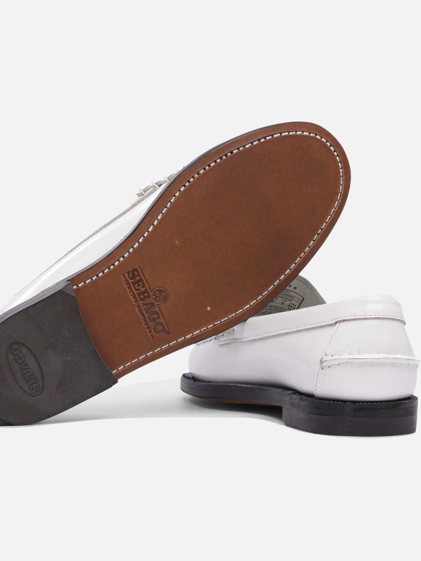 Loafers 100% leather - 90% leather 10% rubber White - Sebago Women | PDP | VIETTI Online Store | Zoom-Modal_5