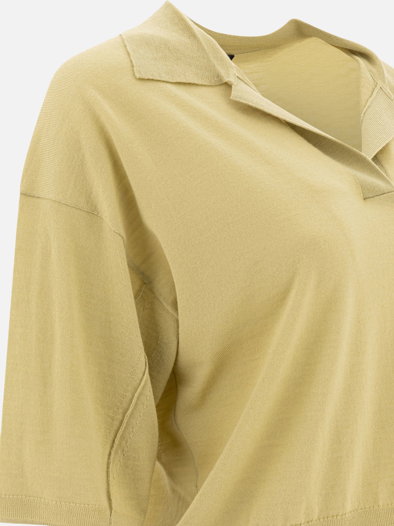 Polo shirts without buttons Solid colour Green - Soeur Women | PDP | VIETTI Online Store | Zoom-Modal_4