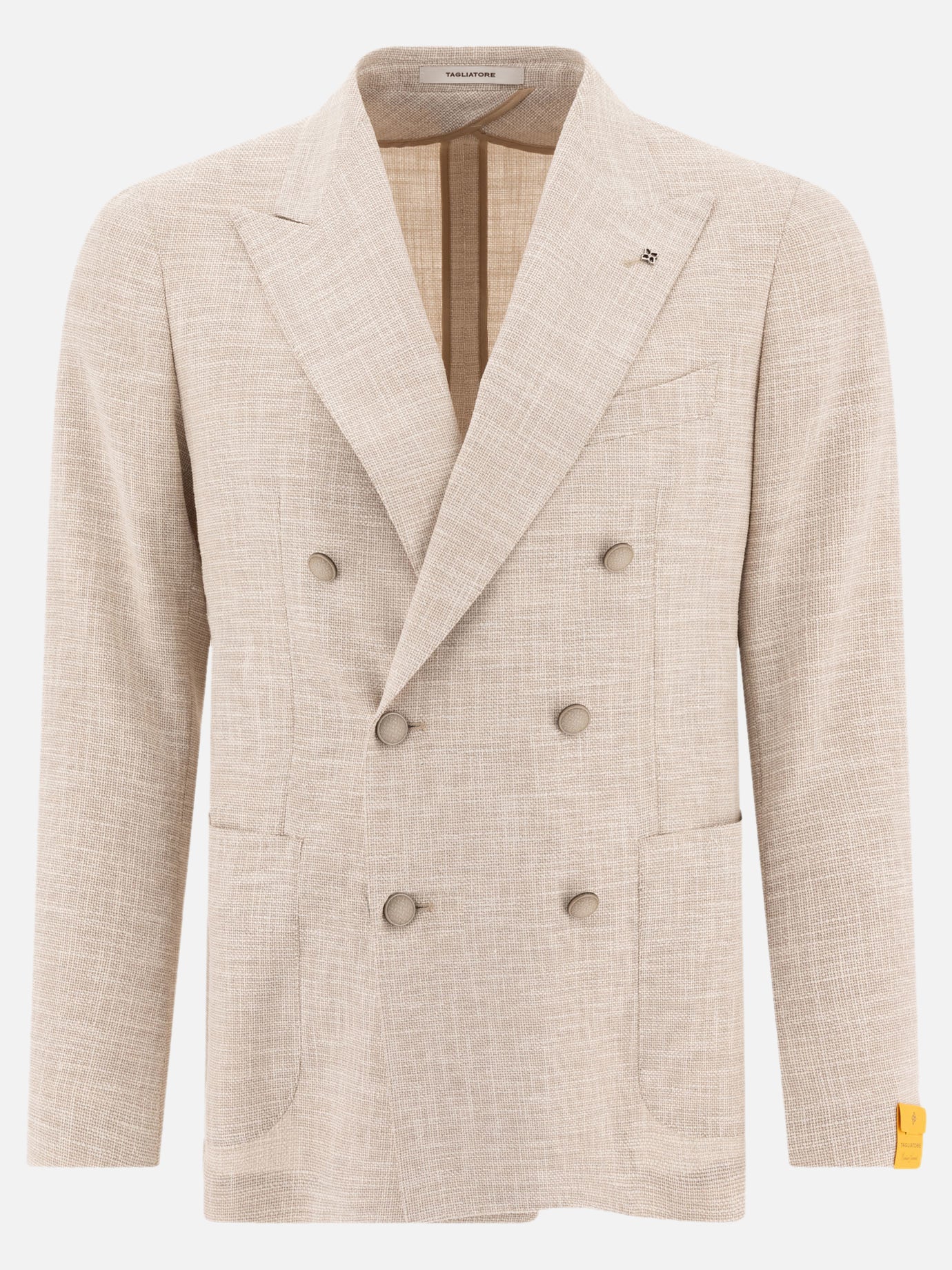 Tagliatore Wool blazer Beige - Men | VIETTI Online Store