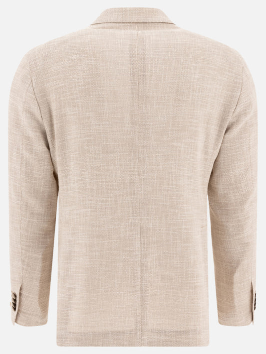 Blazers Solid colour Beige - Tagliatore Men | PLP | VIETTI Online Store | 2