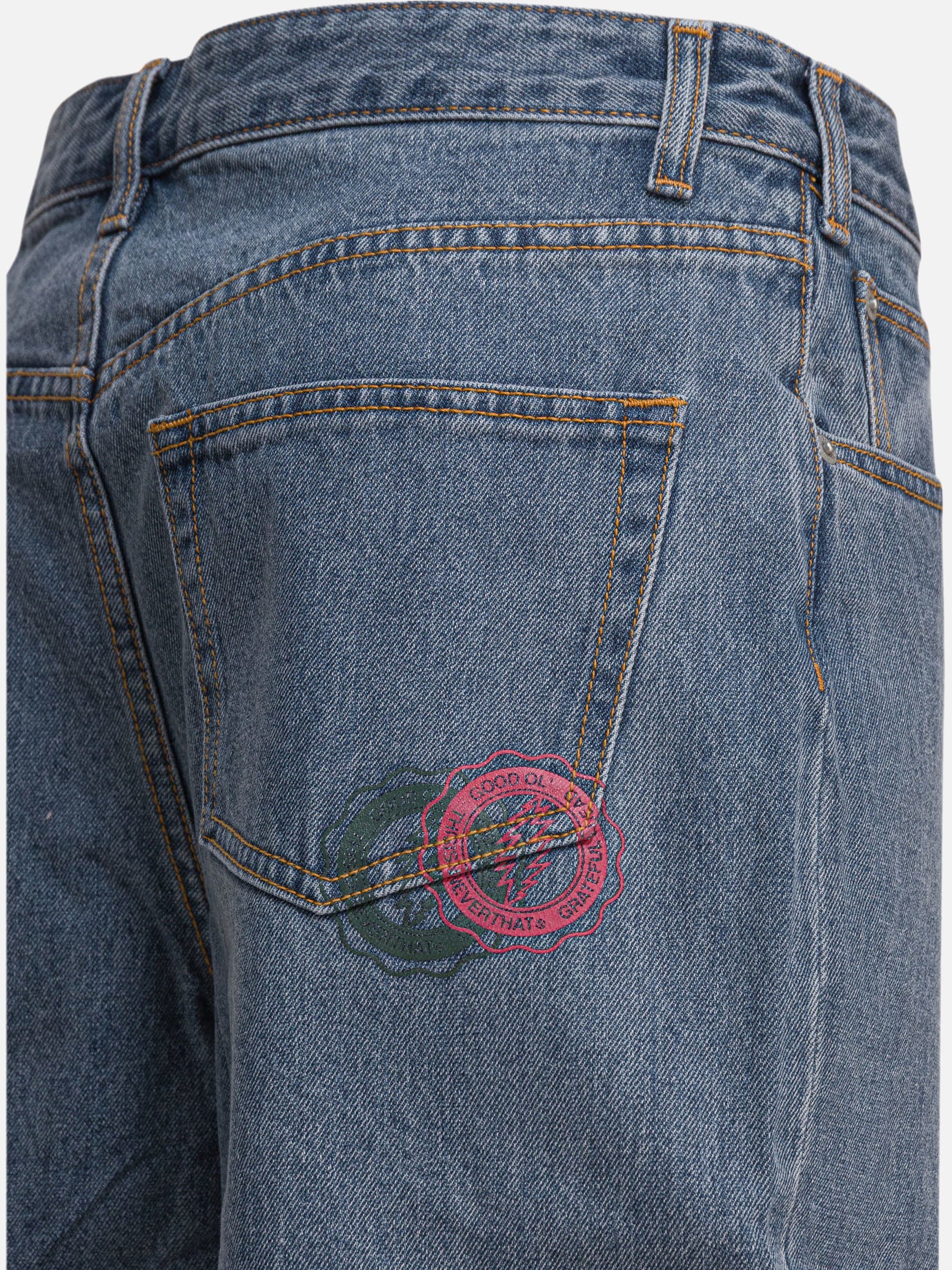 Five pockets shorts Solid colour Blue - Thisisneverthat® Men | PDP | VIETTI Online Store | Zoom-Modal_4