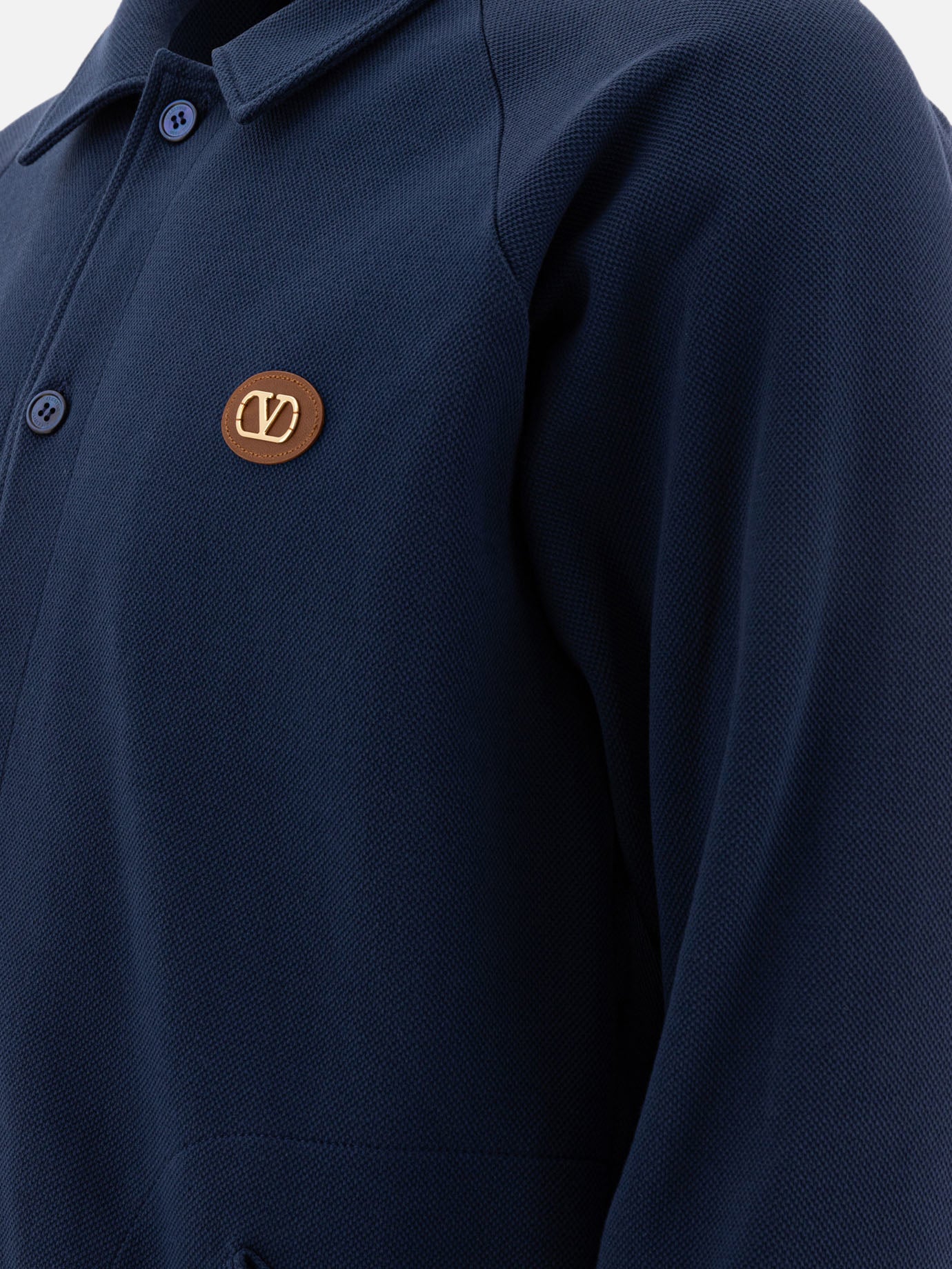 Cardigans Logo Blue - Valentino Men | PDP | VIETTI Online Store | Zoom-Modal_4