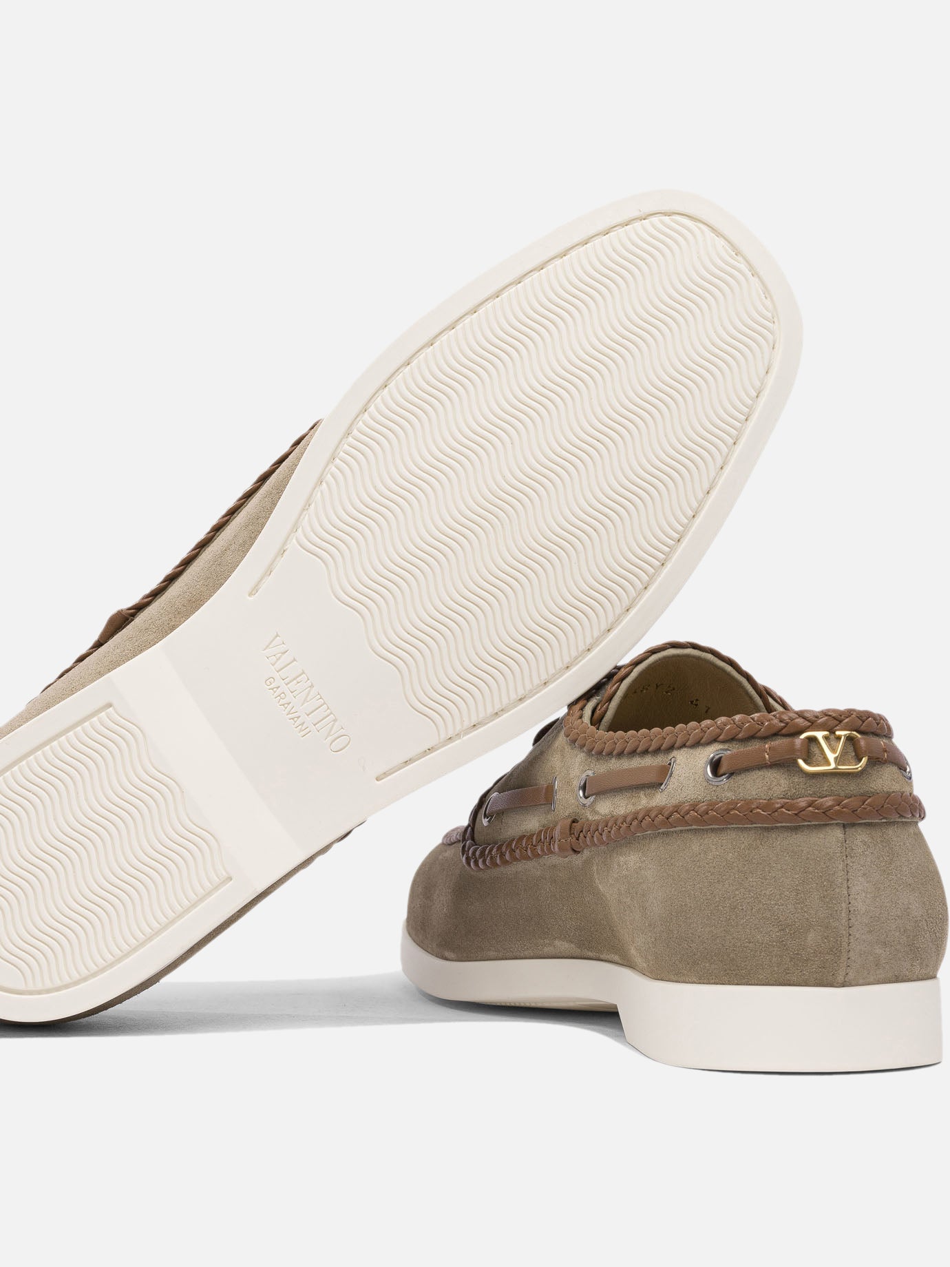 Loafers 100% leather - 100% rubber Brown - Valentino Garavani Men | PDP | VIETTI Online Store | Zoom-Modal_5
