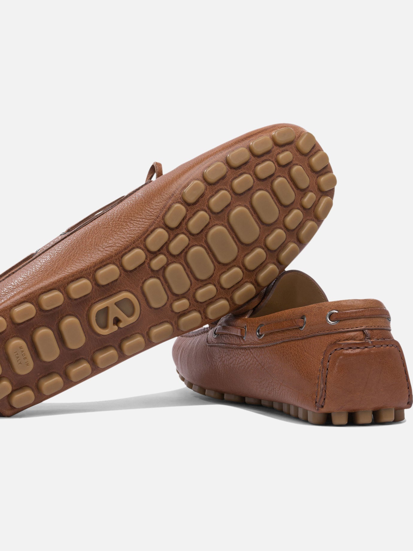 Loafers 100% leather - 100% rubber Brown - Valentino Garavani Men | PDP | VIETTI Online Store | Zoom-Modal_5
