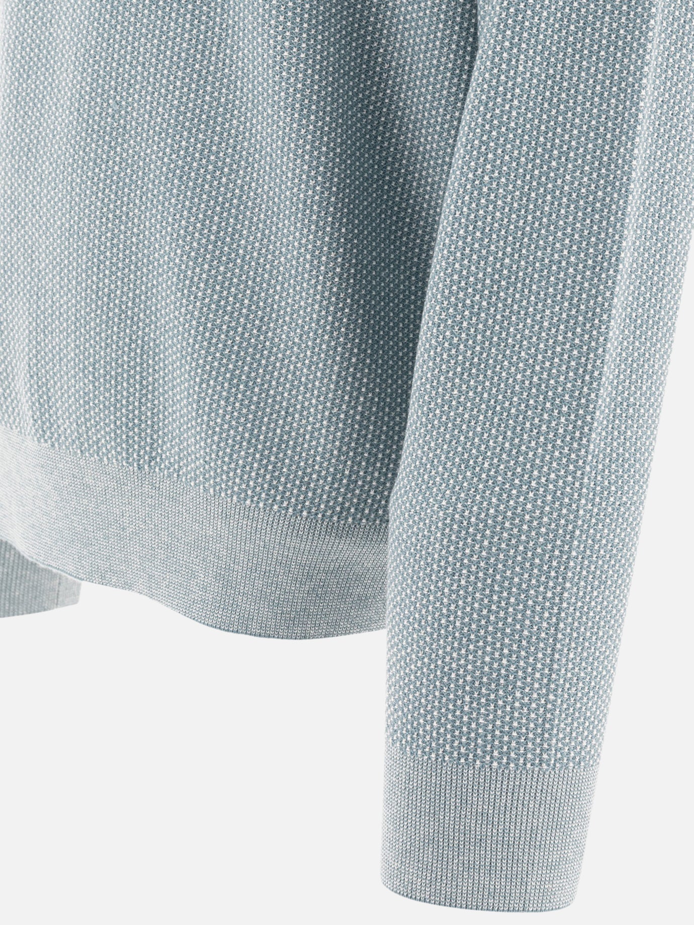 Crewneck sweaters Solid colour Light blue - Vince Men | PDP | VIETTI Online Store | Zoom-Modal_4