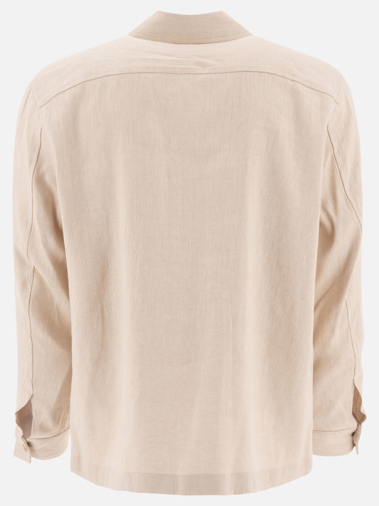 Giacche overshirt Solid colour Beige - Vince Uomo | PLP | VIETTI Online Store | 2