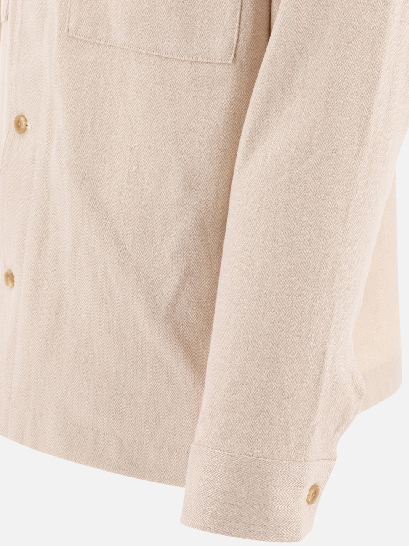 Overshirt jackets Solid colour Beige - Vince Men | PDP | VIETTI Online Store | Zoom-Modal_4