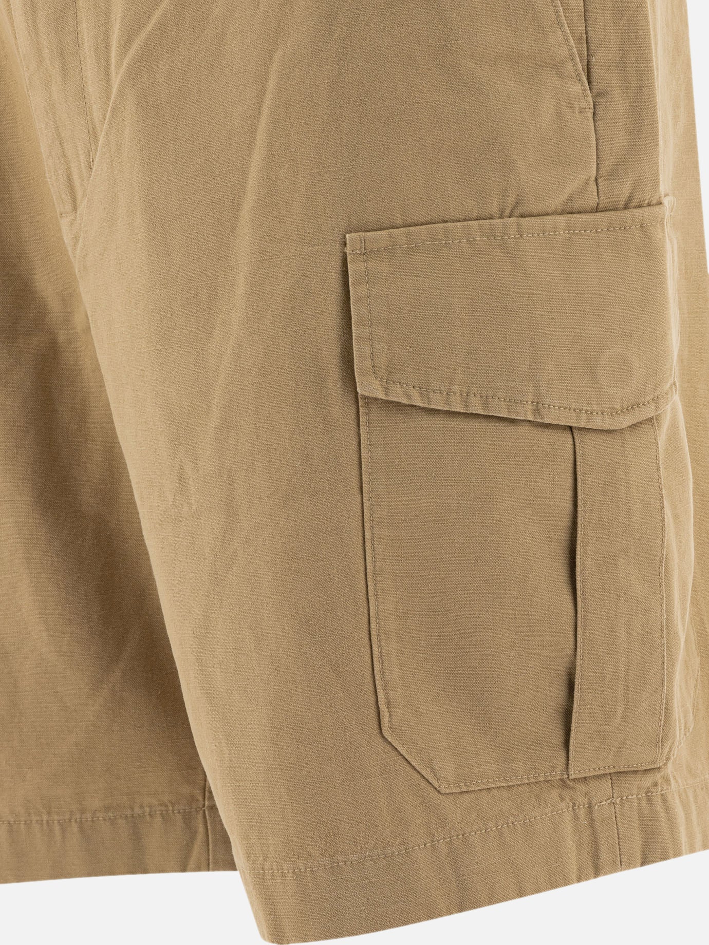 Cargo shorts Solid colour Beige - Vince Men | PDP | VIETTI Online Store | Zoom-Modal_4