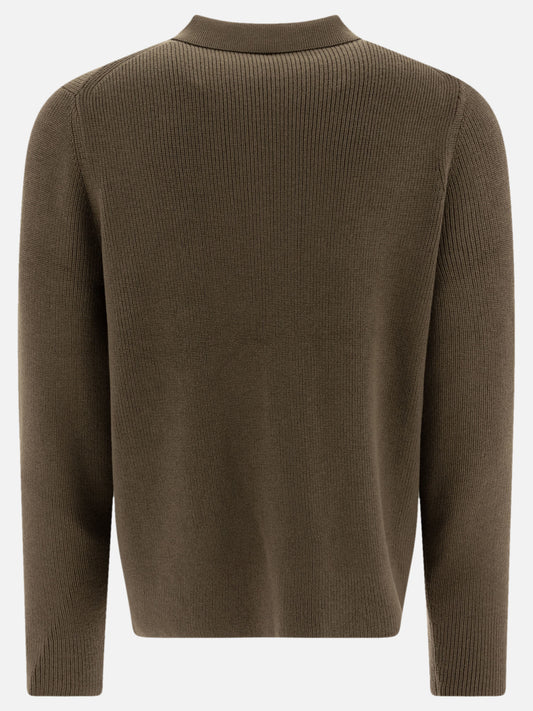 Maglioni con zip Solid colour Verde - Vince Uomo | PLP | VIETTI Online Store | 2
