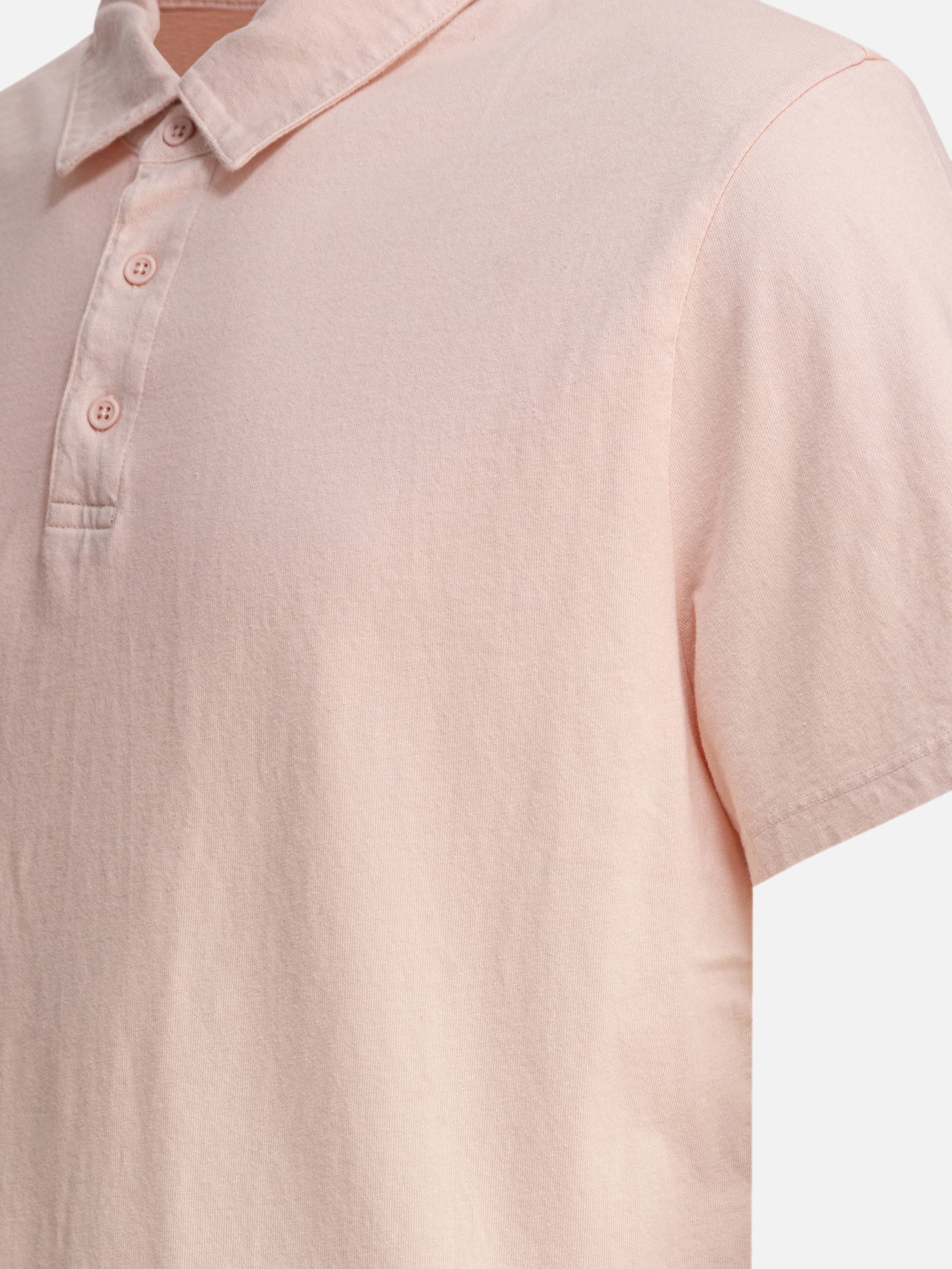 Polo shirts with buttons Solid colour Pink - Vince Men | PDP | VIETTI Online Store | Zoom-Modal_4