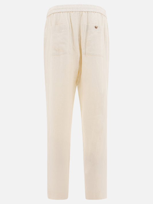 Leisure trousers Solid colour White - Vince Men | PLP | VIETTI Online Store | 2