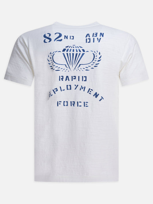 Crewneck t-shirts Graphics White - Buzz Rickson's Men | PLP | VIETTI Online Store | 2